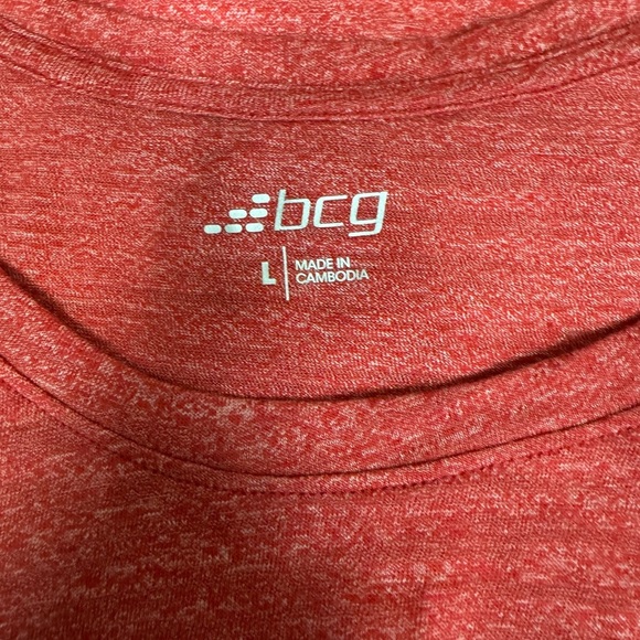 BCG Women's Red Short Sleeve Tee - Picture 7 of 8